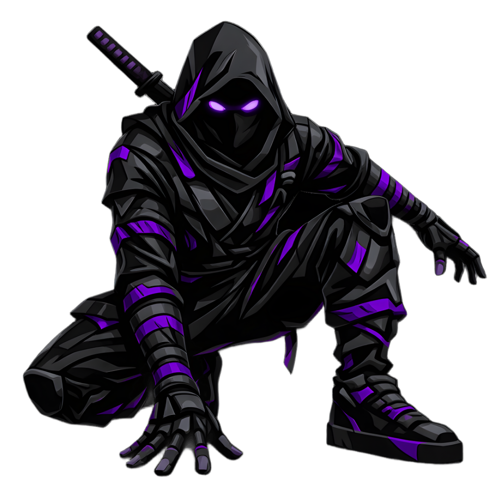 Ninja personagem da Shinobite